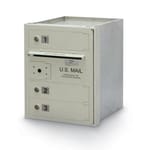 View 3-Door 4C High Security Horizontal Mailbox